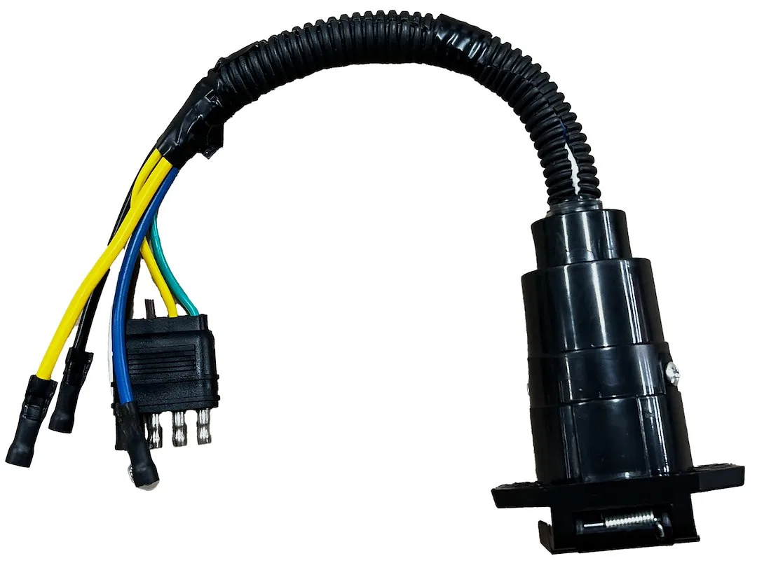 TC520 – RV DESIGNER Trailer Brake Control Wiring Harness, 3 Plug Style 12 Inch Length Needed Adapter Harness Use To C...